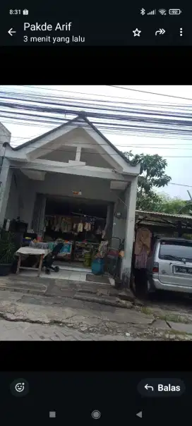 Disewakan tempat usaha bekas sayur