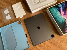 Ipad pro 12.9 inch 128 gen 4  (seluler & wifi) fullset  TT/BT nominus