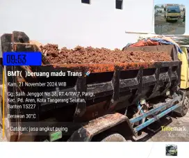 Jasa buang sampah puing