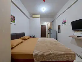 Sewa Apartemen Studio Tahunan di Jakarta Full Furnished Sunter Park