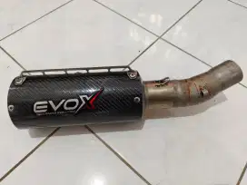 Knalpot racing Evox