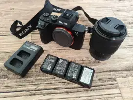 [SC 20K] Sony a7ii + Kit Lens No Box Mulus