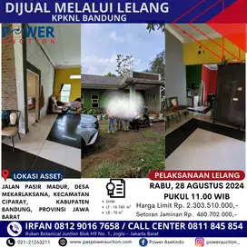 DIJUAL RUMAH MELALUI LELANG‼️