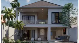 Luxury villa full furnish baru, 10 menit ke pusat sentral Ubud