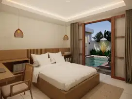 VILLA DENGAN PRIVATE POOL YANG AESTHETIC DI NUSADUA -BALI