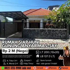 Jual rumah surabaya, rumah gunung anyar mas, rumah surabaya timur