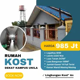 RUMAH KOST DEKAT KAMPUS UNILA