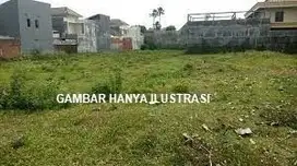 jual di lelang tanah kosong di Puri Bintara Jl. Gn. Gede