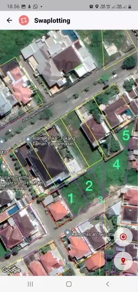 dijual tanah bunyamin residence