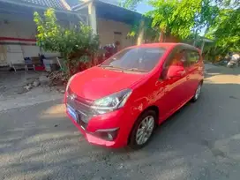 DP Rendah - Daihatsu Ayla 1.2 R Bensin-AT 2018 Merah (FIJ)