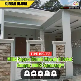 DIJUAL  Rumah Baru Gres Dekat kampus UNNES Gunungpati