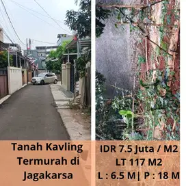 Tanah Kavling Siap Bangun Termurah Di Jagakarsa | JL Muh Kahfi 1