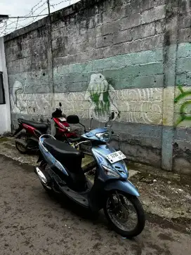 YAMAHA MIO 5TL BIRU MUDA ( TELUR ASIN )