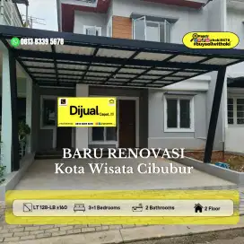 MURAH - BARU RENOVASI, SIAP HUNI [KOTAWISATA CIBUBUR]