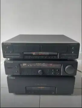 Pioneer power , tune control , tape deck player