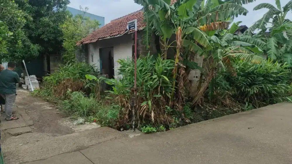 Jual cepat. Jual Tanah Bonus Bangunan cikampek