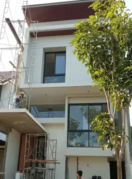 Menerima jasa pemasangan Kusen aluminium dan Kaca temperd