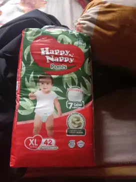 Pampers merk happy nappy merah ukuran XL