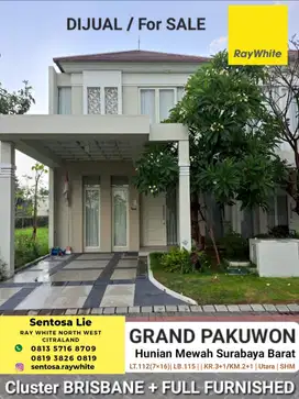 MURAH Furnish Rumah Grand Pakuwon Brisbane dekat SGS, Food Junction