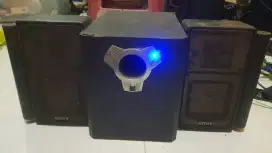 Sub woofer aktif dan 2 way Sony ori