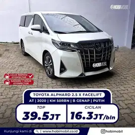 Alphard X 2.5 AT 2019 Pemakaian 2020