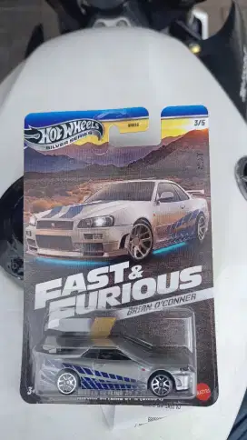 Hotwheels fast and furious nissan Skyline GT-R