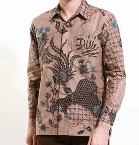 Batik pria elegan size XL ld 114 cm