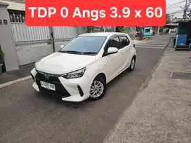 TDP 0 Angs Termurah All New Agya G 2024 Manual Putih Low Km Like New