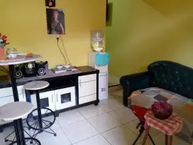 Dijual furnish 1 set + Elektronik tv,kulkas,mesin cuci mau pindah