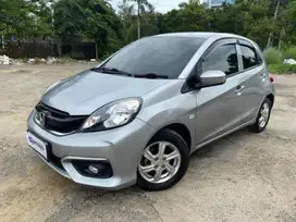 Like New Honda Brio Satya 1.2 E Bensin-AT 2017 Abu-abu WTW