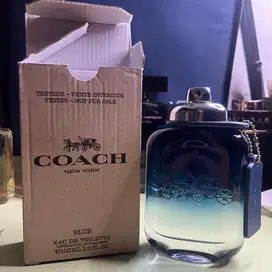 Coach blue for man EDT 100ml preloved