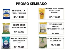 Beras / sembako murah