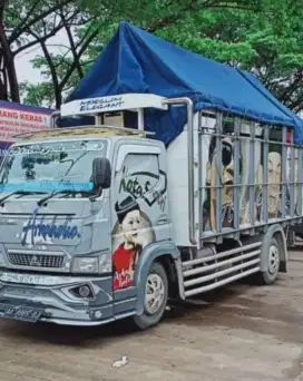 SEWA TRUCK CDD UNTUK DALAM KOTA/ANTAR PULAU SELURUH INDONESIA AMAN