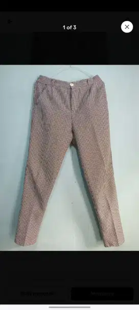 Celana Trouser preloved