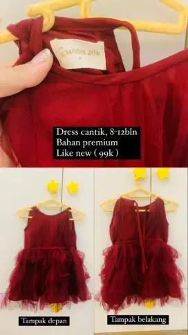 Dress cantik baby