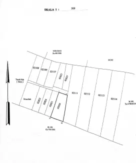 Dijual Cepat BU Tanah tengah kota jl veteran gresik