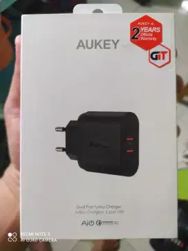 Charger AUKEY DUAL USB A 18 WATT