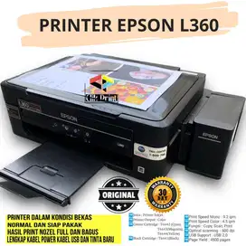 Printer Epson L360 Garansi 1 Bulan