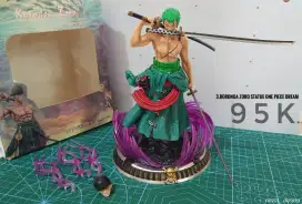 ACTION FIGURE RORONOA ZORO STATUE ONE PIECE DREAM 2 KEPALA