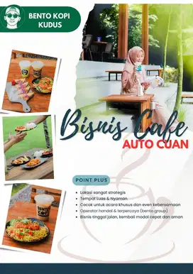 DIJUAL USAHA CAFE KEKINIAN DI KUDUS DENGAN ROI 30%