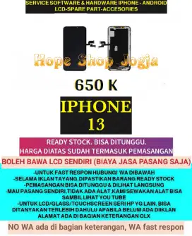 Service Iphone-Ganti Touchscreen-Baterai-LCD Iphone 13