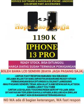 Service Iphone-Ganti Touchscreen/Baterai-LCD Iphone 13 Pro