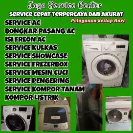 Service AC Bongkar AC Pasang AC Servis Mesin Cuci Kulkas Frezer Gedeg