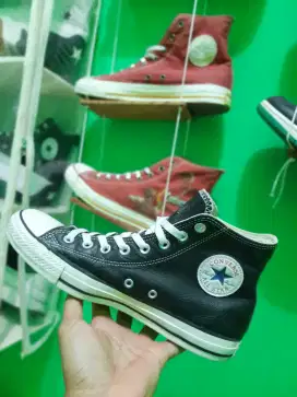 Converse basic leather kulit vintage