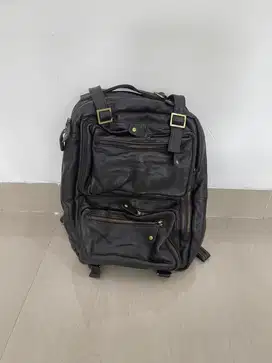 Tas laptop 2 in 1,  kulit asli genuine