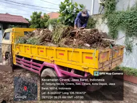 Jasa buang puing angkut sampah