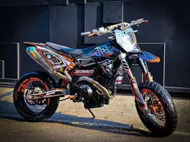 KTM SUPERMOTO MESIN NINJA FULL SPEC FMF SHINKO