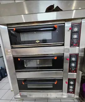 OVEN SECOND 3 DECK 6-9 TRAY