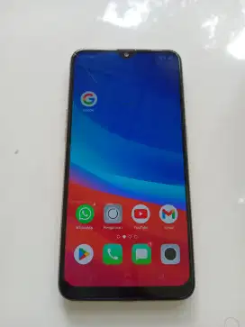 Oppo A7 segel dus buku LCD retak dikit