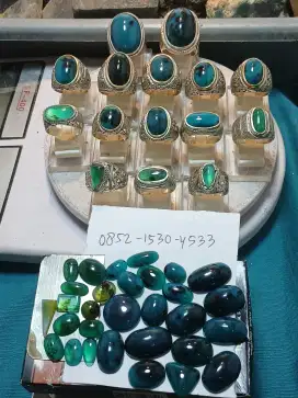 Batu bacan doko majiko kristal asli